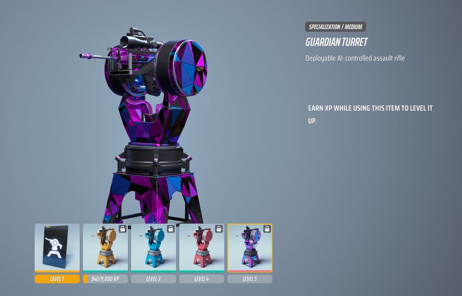 Specializations Leveling