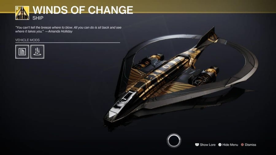 Winds of Change Ship