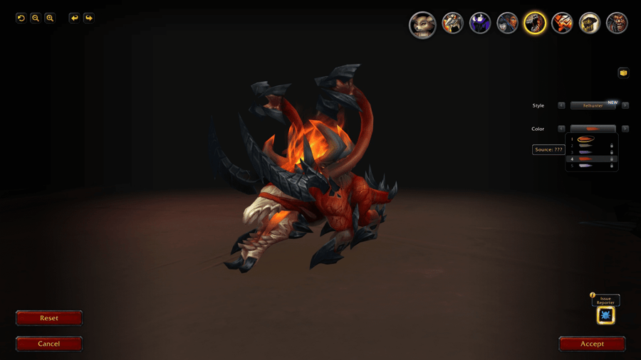 Warlock Pet Appearances