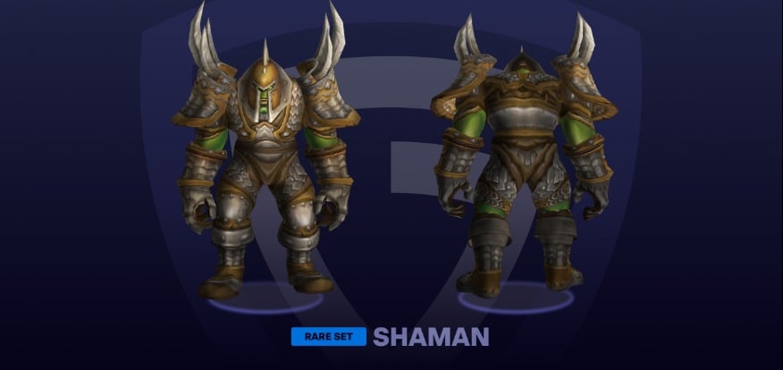 Shaman Rare PvP Set