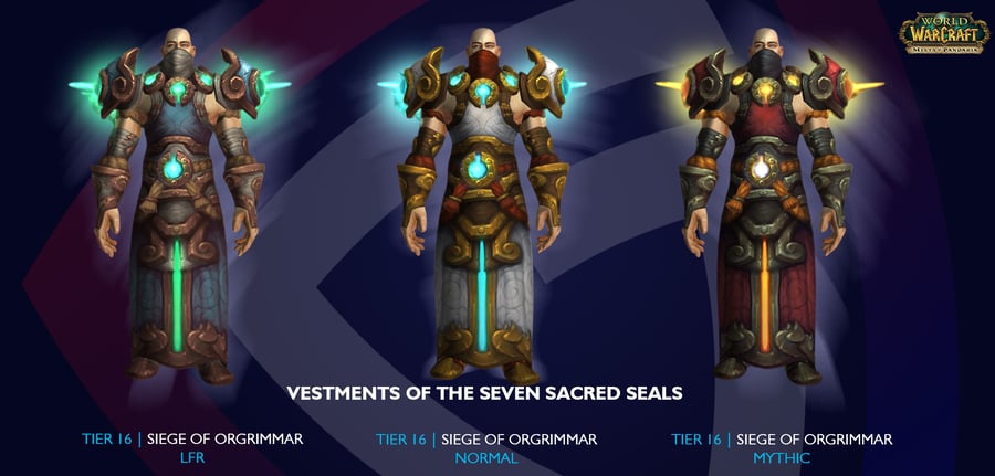 Monk Transmog Sets