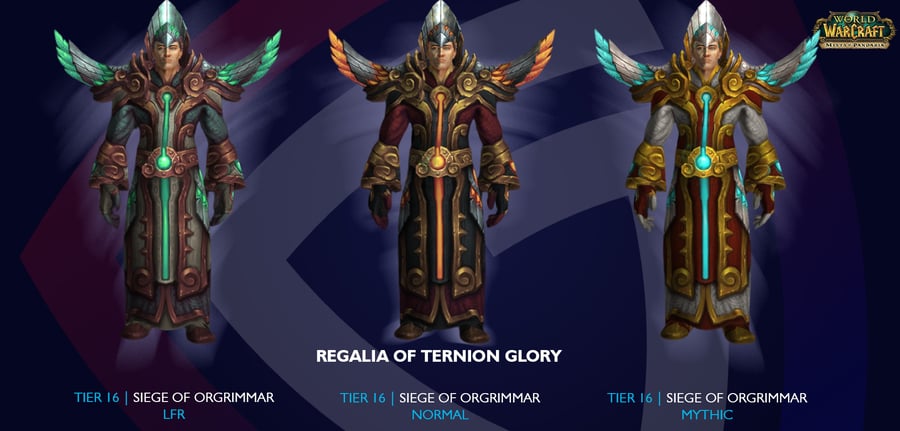 Priest Transmog Sets