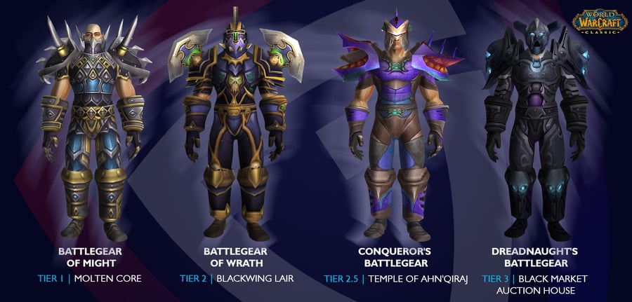 Warrior Transmog Sets