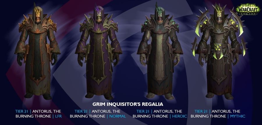 Warlock Transmog Sets