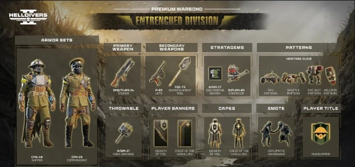 Entrenched Division </br>Warbond
