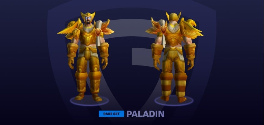 Paladin Rare PvP Set
