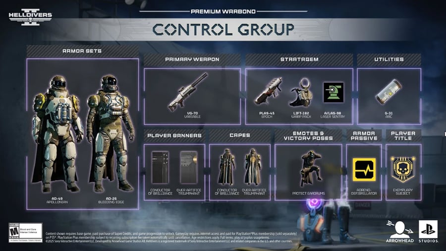 Control Group </br>Warbond