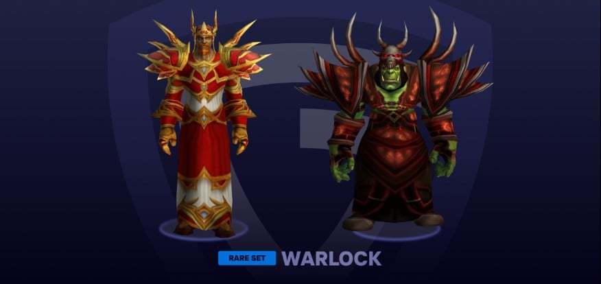 Warlock Rare PvP Set