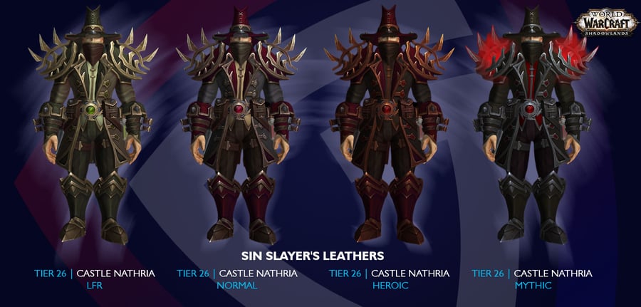 Priest Transmog Sets