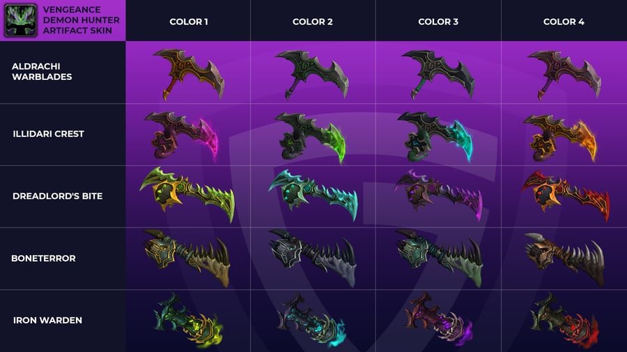 Legion Artifact Appearances