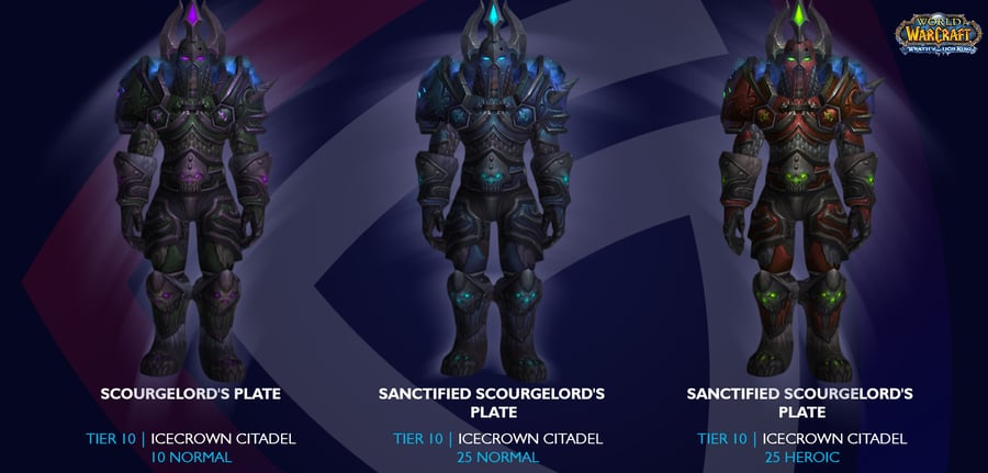 Death Knight Transmog Sets