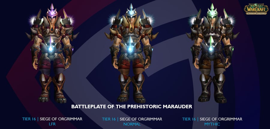 Warrior Transmog Sets