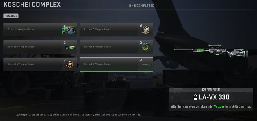 Koschei Complex<br>Weapon Cases