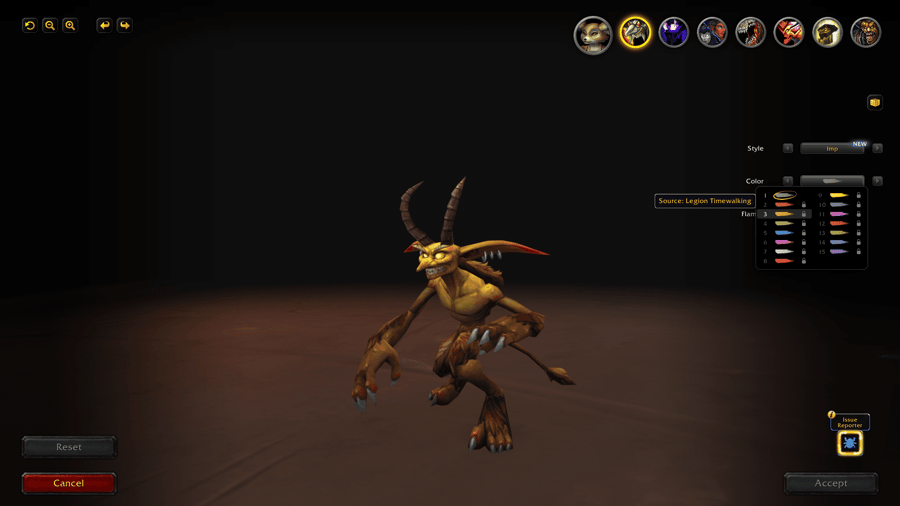 Warlock Pet Appearances