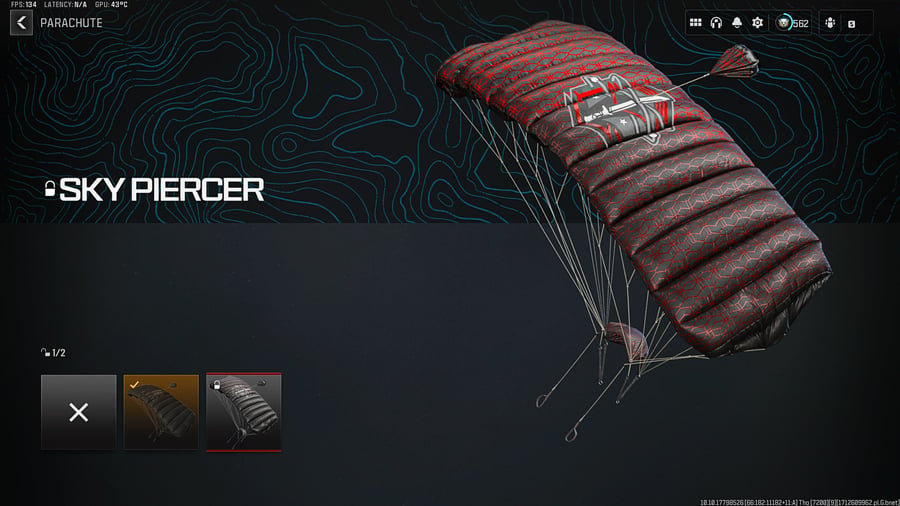 Sky Piercer Parachute