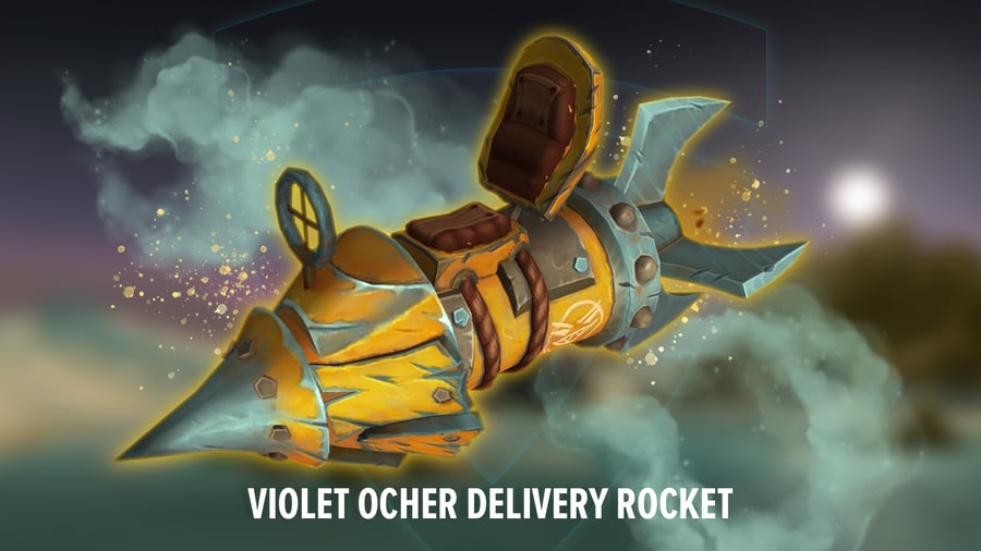 Ocher Delivery Rocket