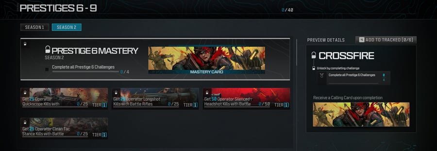 Prestige Calling Cards