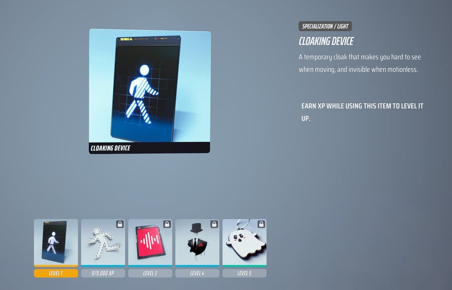 Specializations Leveling