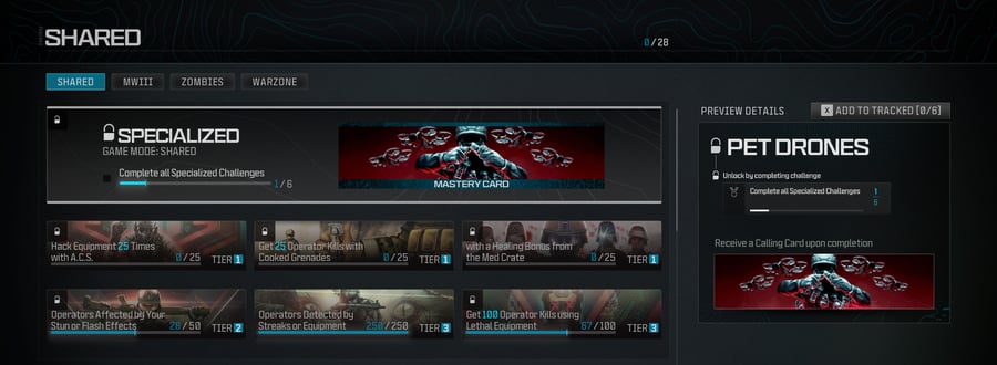 Shared Calling Cards