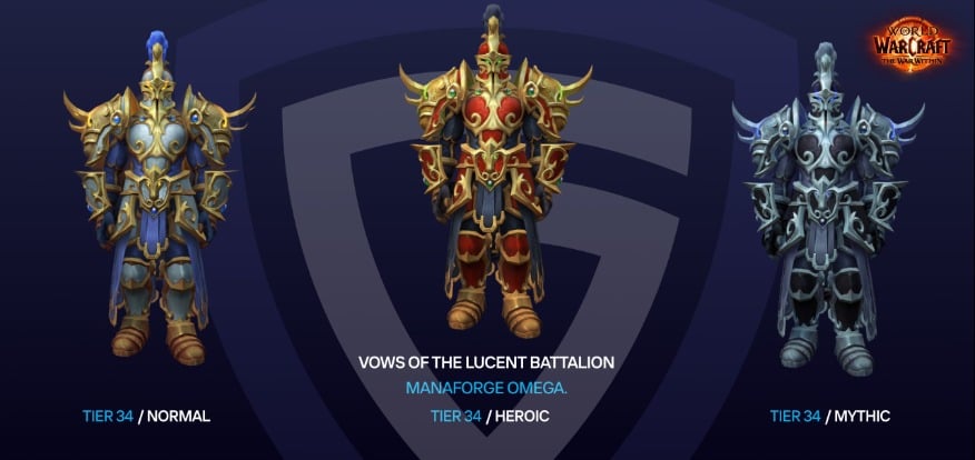 Paladin Transmog Sets