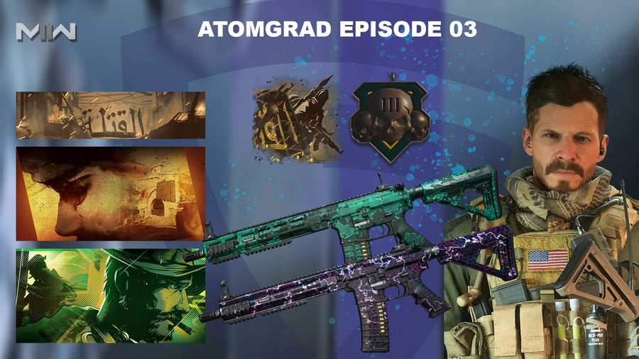 All Atomgrad Raid rewards in Modern Warfare 2