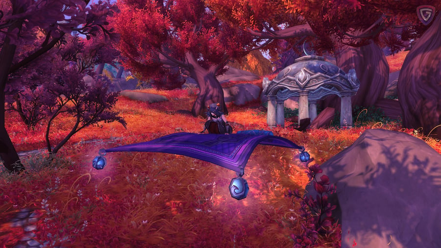 Magnificent Flying Carpet--Tailoring Mount--WotLK Classic 