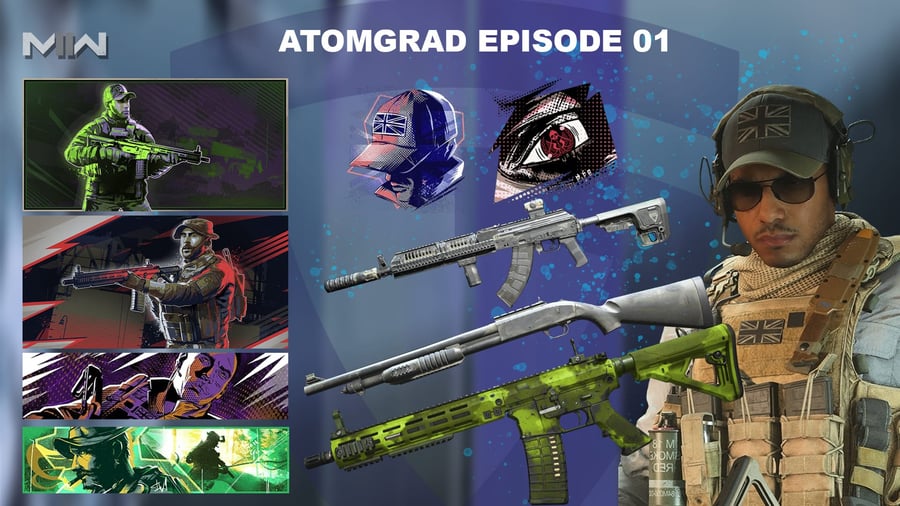 All Atomgrad Raid rewards in Modern Warfare 2