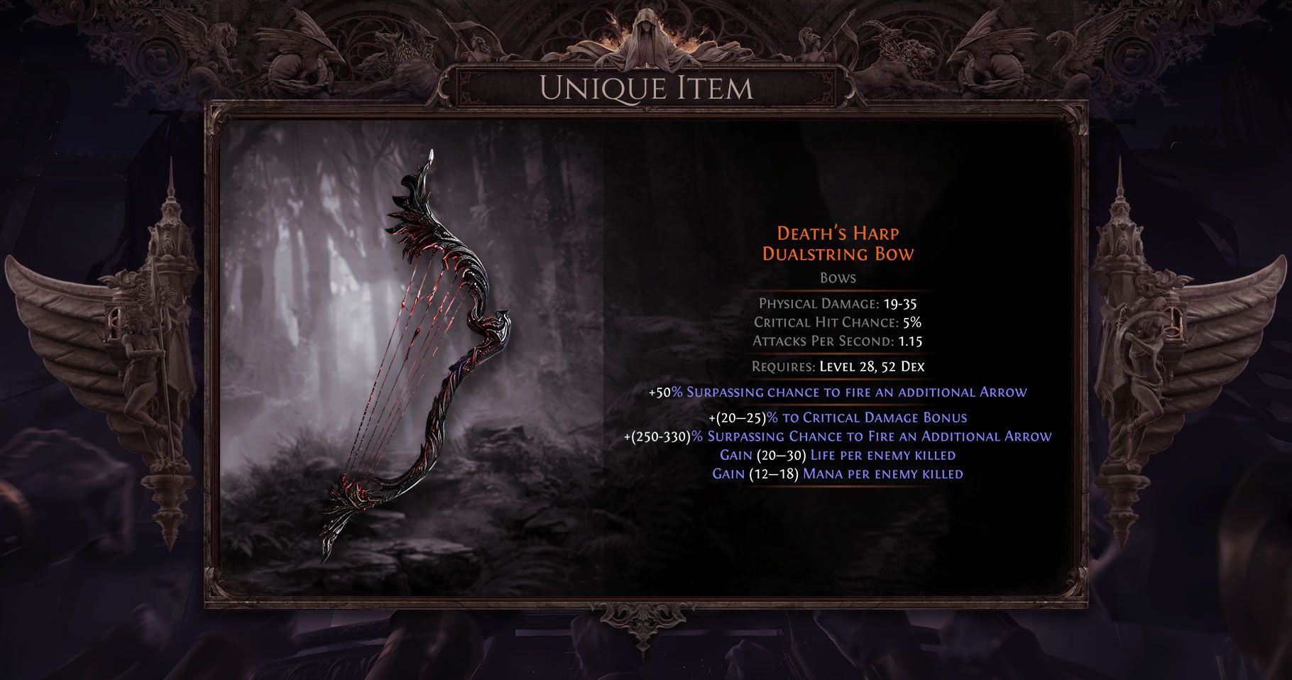 poe 2 death's harp