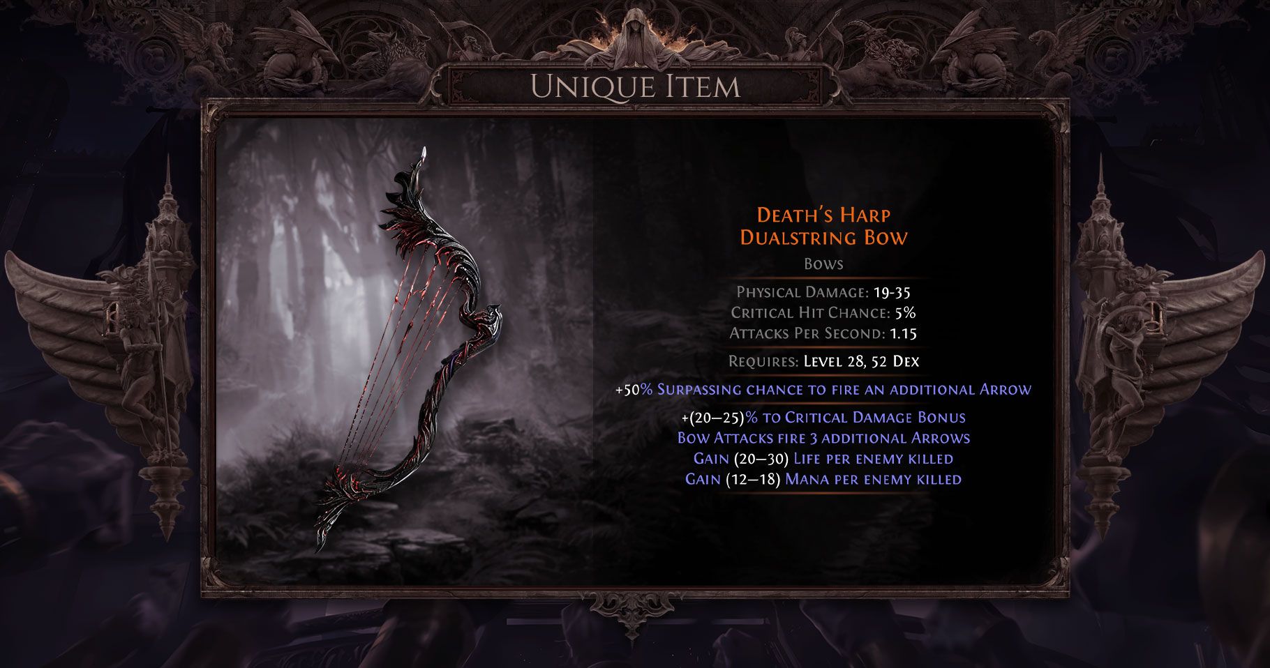 poe 2 death's harp