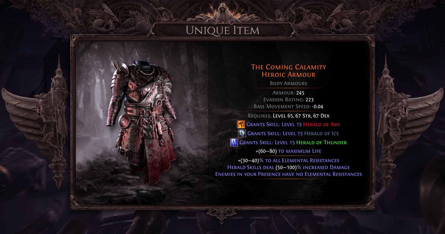 poe 2 the coming calamity