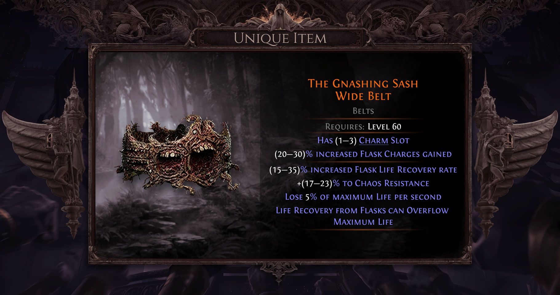 poe 2 the gnashing sash