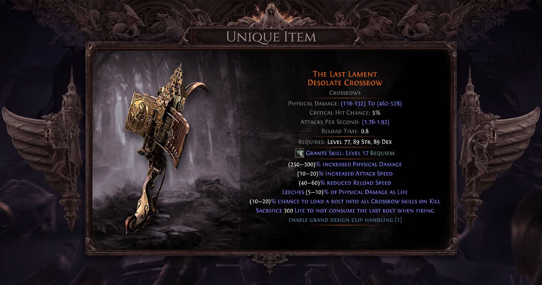poe 2 the last lament