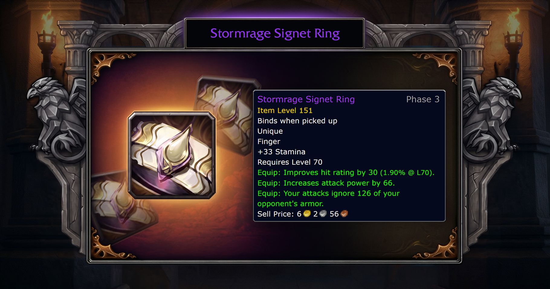 Stormrage Signet