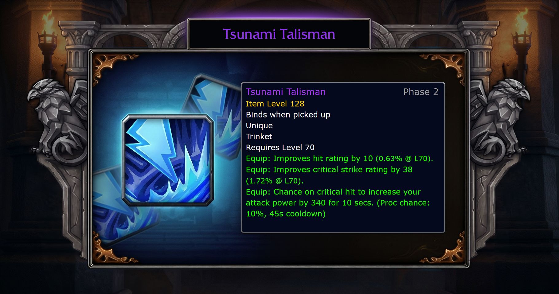 Tsunami talisman