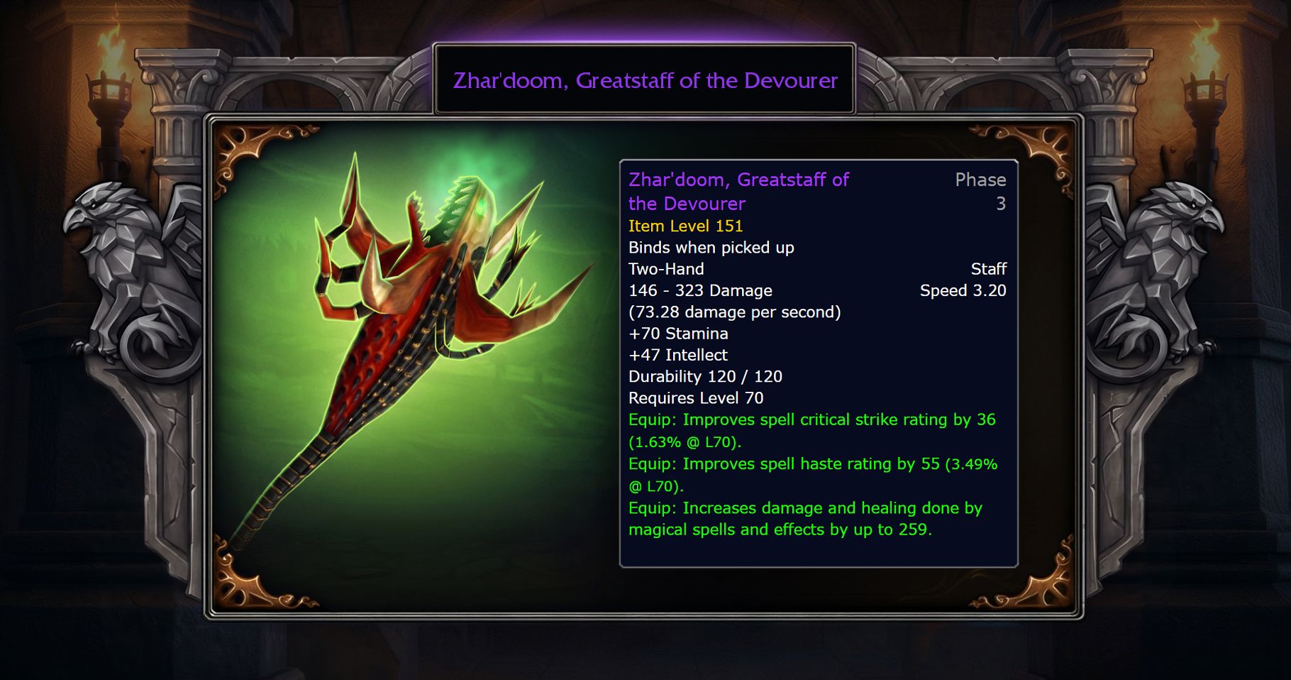 Zhar'doom, Greatstaff of the Devourer