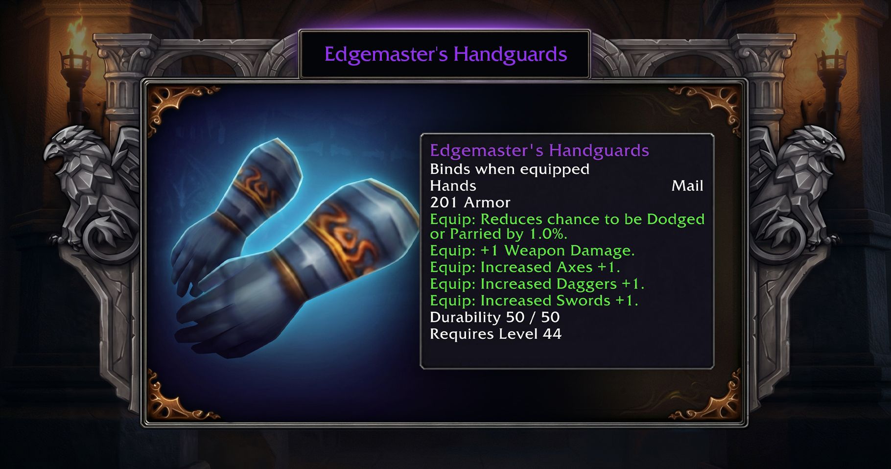 Edgemaster's Handguards