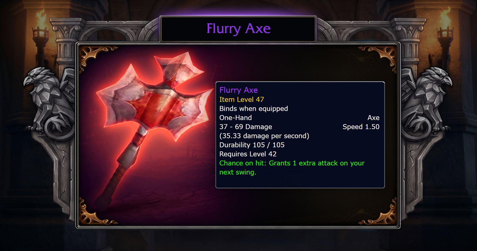 Flurry Axe
