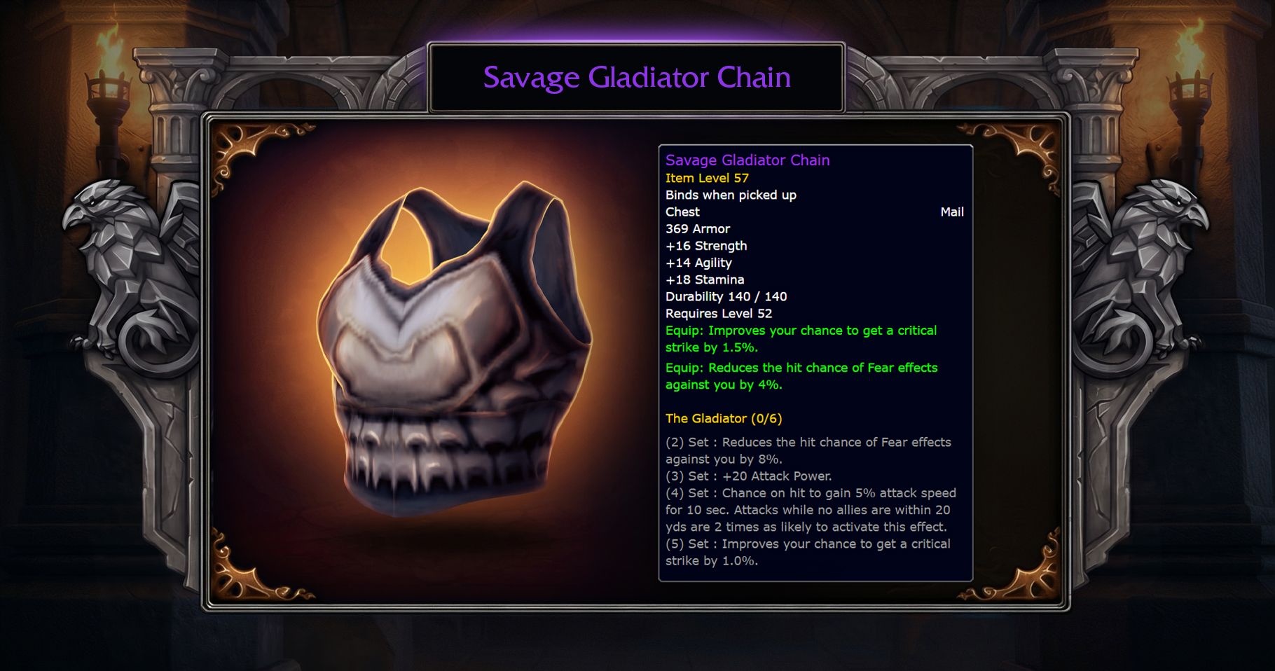Savage Gladiator Chain