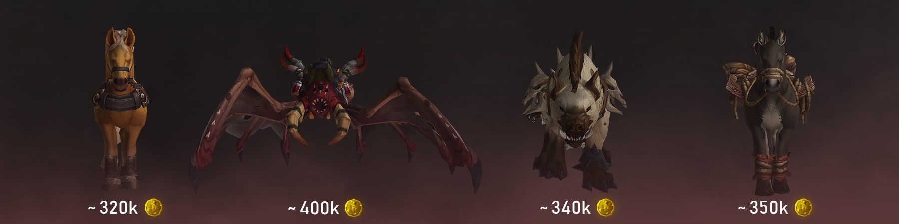 WoW Battle For Azeroth Mounts