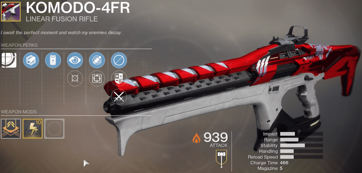 weapon attack mod destiny 2