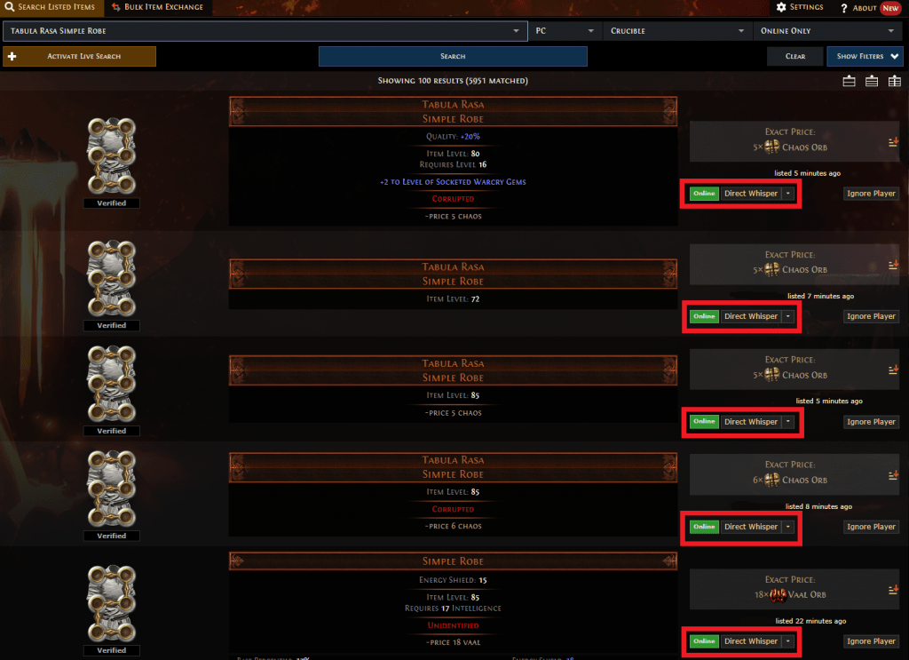 How to Sell on Poe Trade, How to sell items Path of Exile | Overgear.com