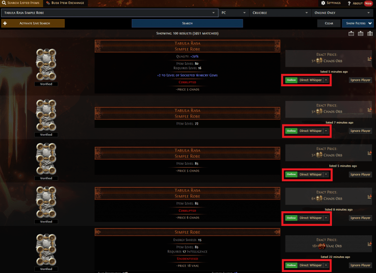 How to Sell on Poe Trade, How to sell items Path of Exile | Overgear.com