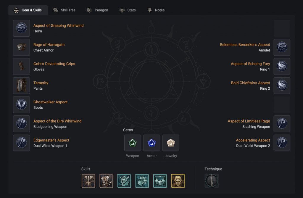 Diablo 3 Season 24 Barbarian Whirlwind Build Best Whirlwind Barbarian build guide for Diablo 4