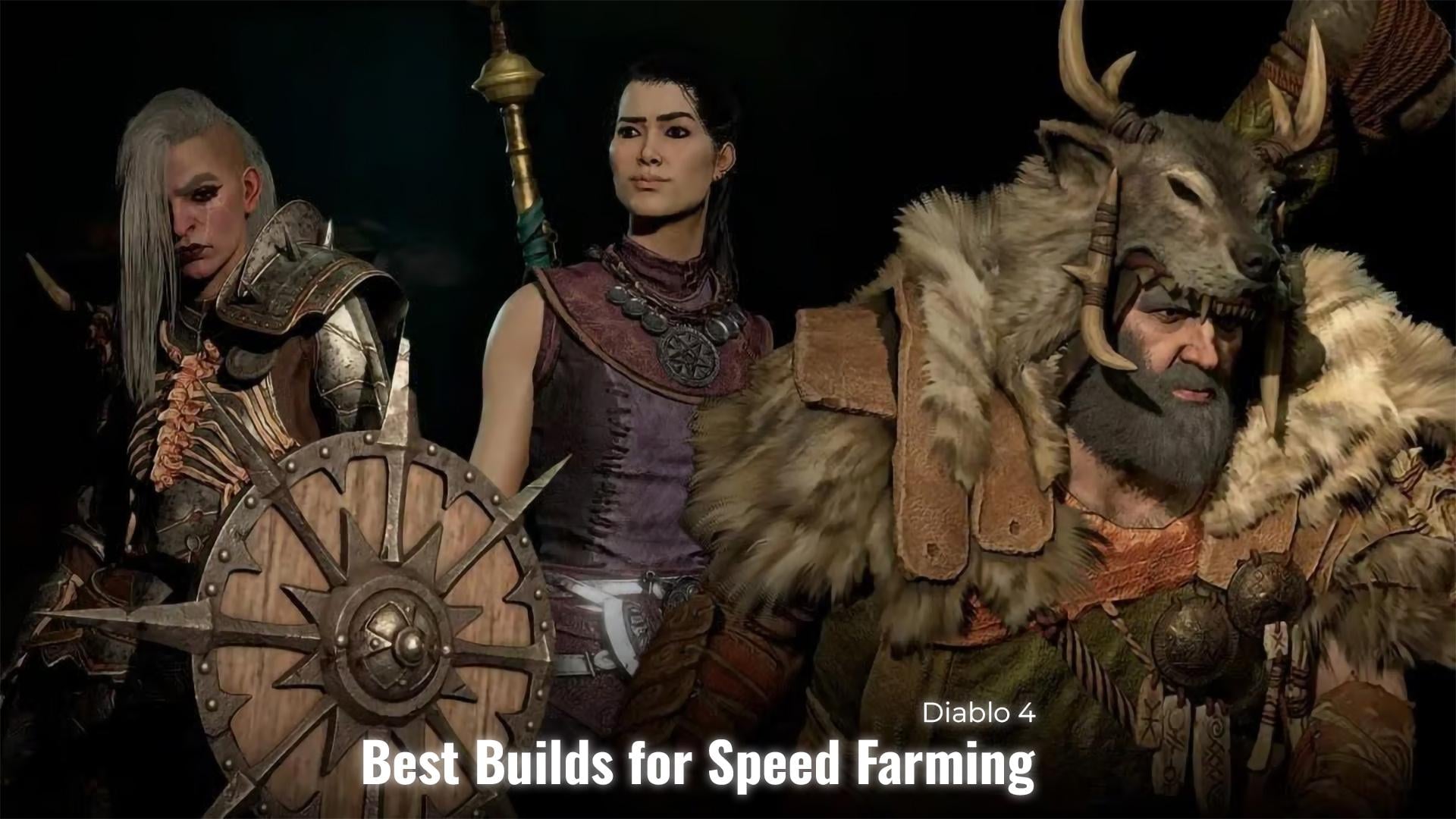Diablo 4 Speed Farming Tier List
