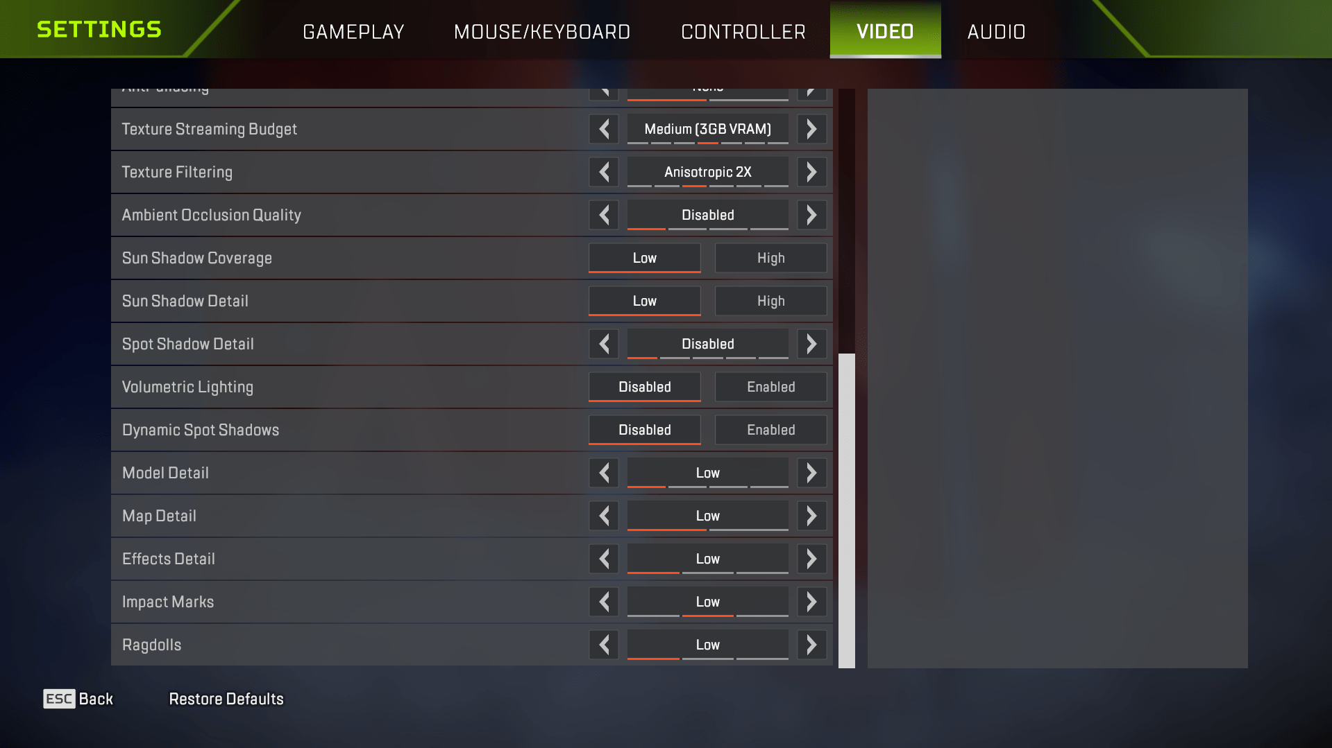Apex Legends Best Graphics Settings For Visibility Apex Legends Best Settings, Apex Legends Best Options — Pro Tips