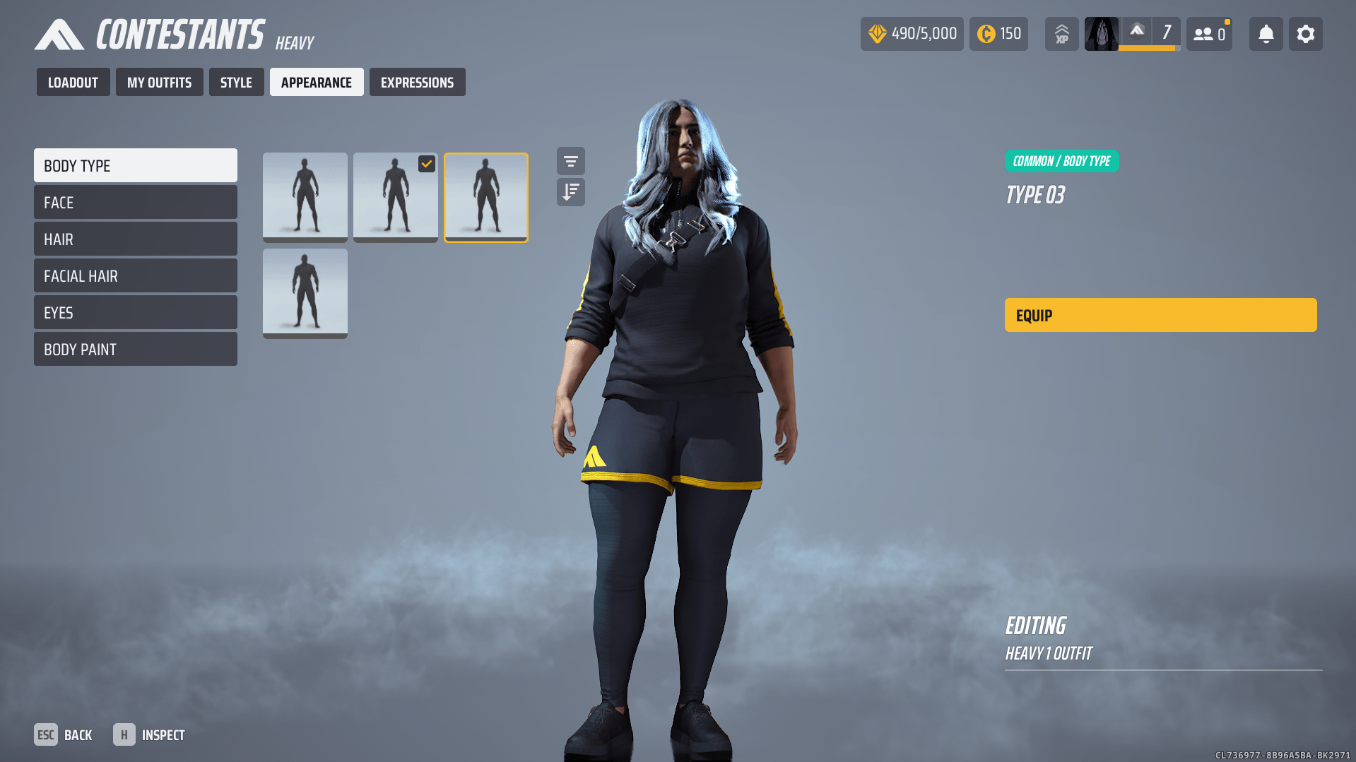 New Heavy Body Types 1