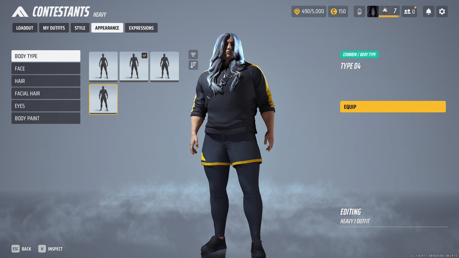 New Heavy Body Types 2