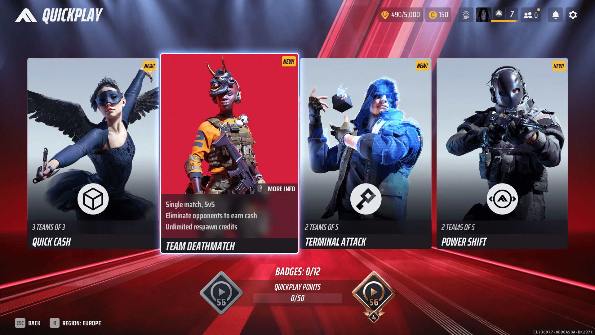 Team Deathmatch Joins the Permanent Lineup