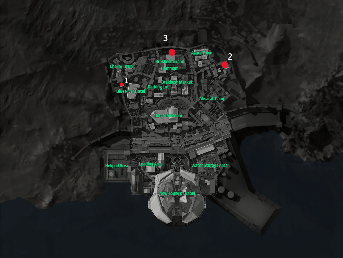 Delta Force Secret Locations