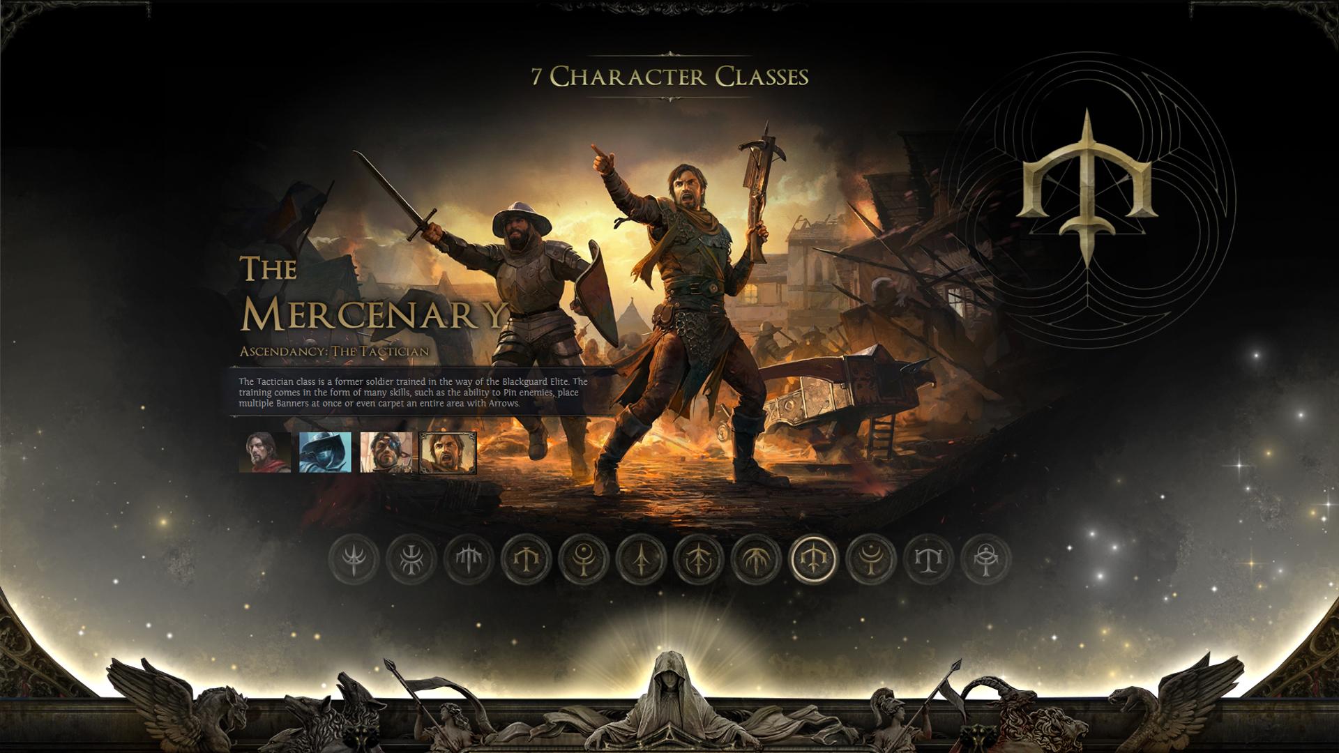 PoE 2 0.2.0 The Mercenary Ascendancy